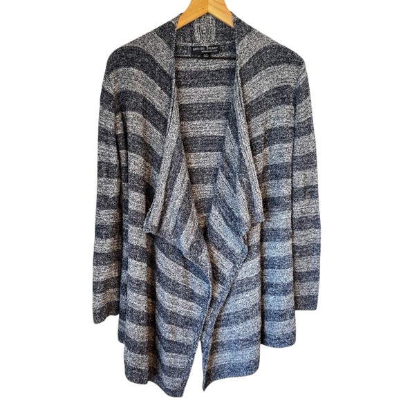 Barefoot Dreams Womens Bamboo Chic Lite Calypso Wrap Cardigan S/M Blue Style 436 - Picture 2 of 7